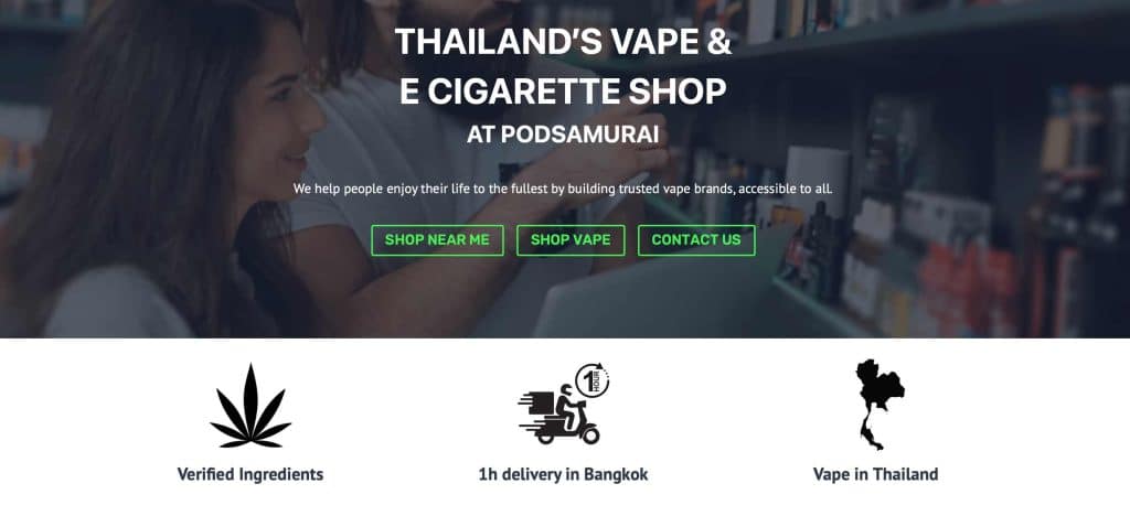 vape store thailand